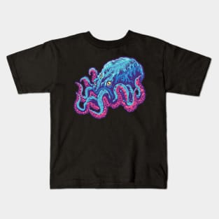 Psychedelic Octopus Kids T-Shirt